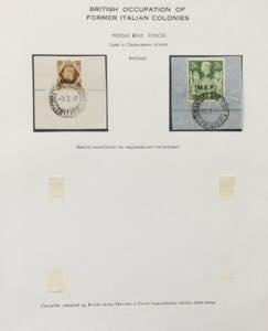 OCCUPAZIONE BRITANNICA MEF 1947 - ... 