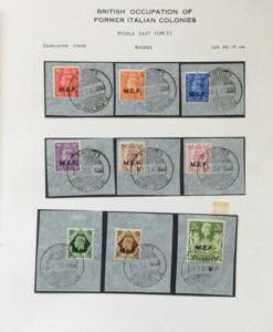 OCCUPAZIONE BRITANNICA MEF 1947 - ... 