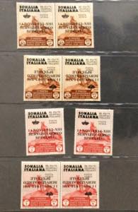 SOMALIA SERVIZIO AEREO 1934 - 50 ... 