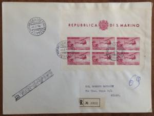 SAN MARINO FOGLIETTI 1961 - 1.000 ... 