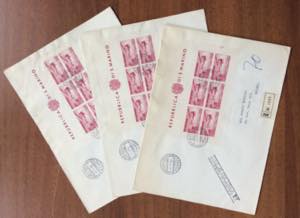 SAN MARINO FOGLIETTI 1961 - 1.000 lire ... 