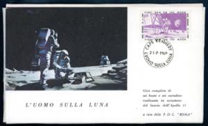 TEMATICA SPAZIO 1969 - Apollo XI, sei buste ... 