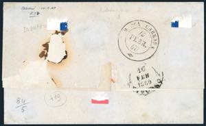 1860 - 20 cent. lilla grigio ... 