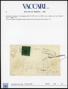 FANANO, 6 sbarre + cartella ... 