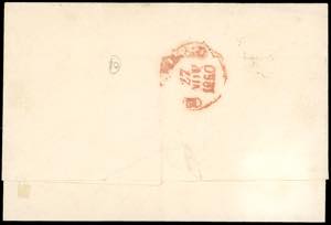 1860 - 2 grana violetto, falso per ... 