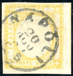 1861 - 20 grana giallo (23), ... 