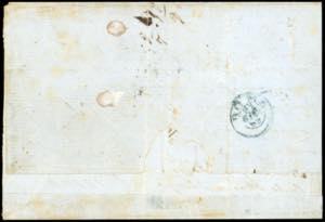 1862 - 20 grana giallo (23), corto ... 