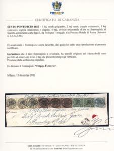 1852 - Frontespizio di fascetta ... 