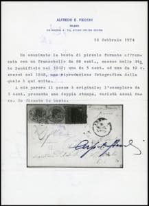 1869 - 5 cent. azzurro verdastro, ... 