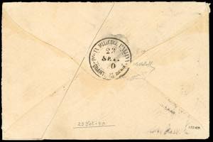 1870 - 20 cent. celeste, tiratura ... 