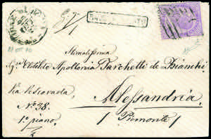 1870 - 60 cent. De La Rue, ... 