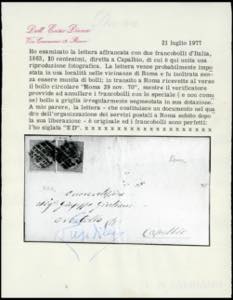 1870 - 10 cent. De La Rue, ... 