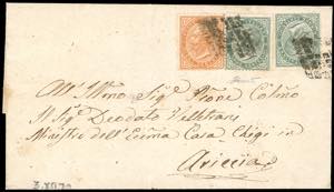 1870 - 5 cent., due esemplari, e ... 