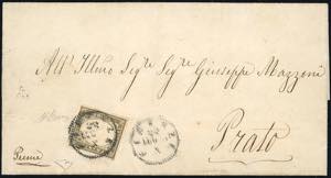 1861 - 10 cent. grigio bistro chiaro, ... 