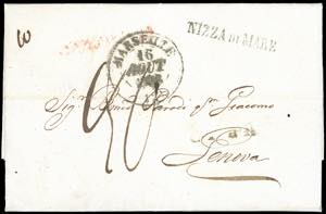 SARDEGNA-GIBILTERRA 1838 - Lettera scritta a ... 