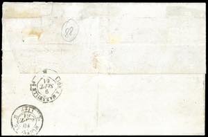 1861 - 40 cent. rosso vermiglio, ... 