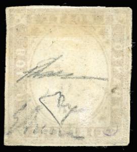 1861 - 3 lire rame vivo (18A), ... 