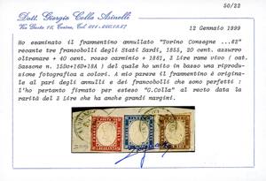 1861 - 3 lire rame vivo, ben ... 