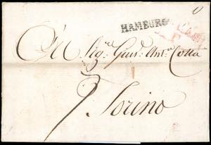 SARDEGNA-GRAN BRETAGNA 1800 - Lettera ... 