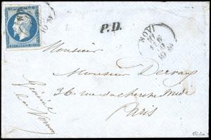 1860 - 20 cent. Napoleone III ... 
