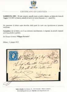 LIGURIA-ARMA DI TAGGIA, rombo + ... 