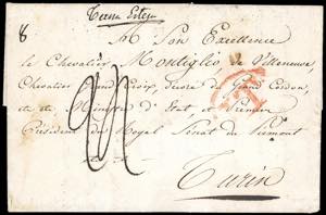 SARDEGNA-IMPERO TURCO 1836 - lettera ... 