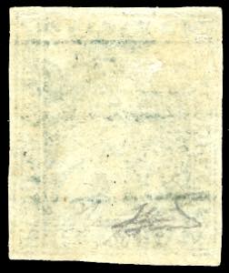 1851 - 2 crazie azzurro chiaro su ... 