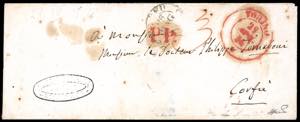 SARDEGNA-ISOLE IONIE 1854 - Lettera con ... 