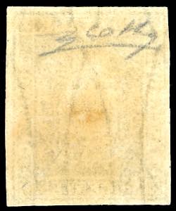 1860 - 5 cent. verde oliva (18a), ... 
