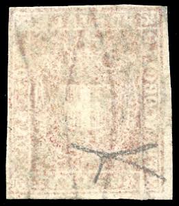 1860 - 40 cent. carminio (21), ... 