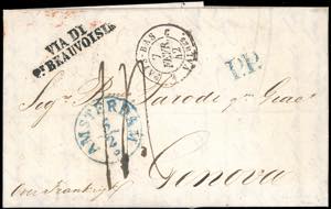 SARDEGNA-OLANDA 1842 - Lettera prefilatelica ... 