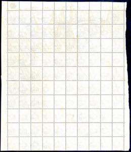 1866 - 1 cent. verde oliva, De La ... 