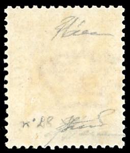 1877 - 20 cent. ocra arancio (28), ... 