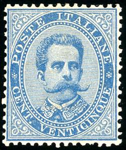 1879 - 25 cent. Umberto I (40), ottima ... 