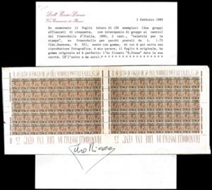 1890 - 2 cent. su 1,75 lire ... 