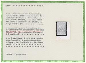 1910 - 5 + 5 cent. Garibaldi, ... 