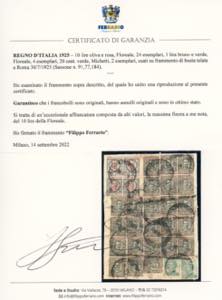 1925 - 10 lire Floreale, ... 
