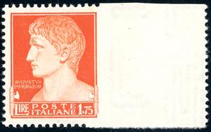 1929 - 1,75 lire Imperiale, non dentellato a ... 