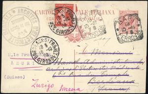 INTERI POSTALI 1902 - 10 cent. Leoni, ... 