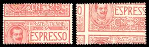 1903 - 25 cent., un esemplare con ... 