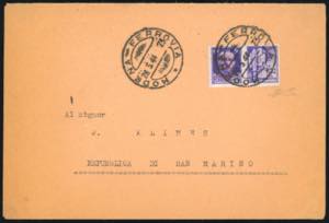 1944 - 50 cent. Milizia (36), isolato su ... 