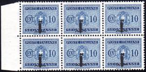 1944 - 10 cent. soprastampa piccolo fascio ... 