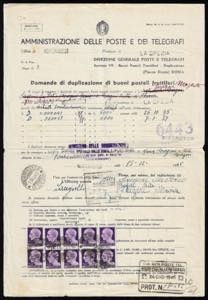 1945 - 1 lira Imperiale, senza filigrana ... 