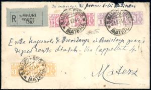 PACCHI POSTALI 1946 - 1 lira, 10 lire, senza ... 