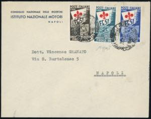 1951 - Ginnici, serie completa (661/663), ... 