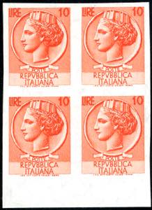 1968 - 10 lire Siracusana stelle, ... 