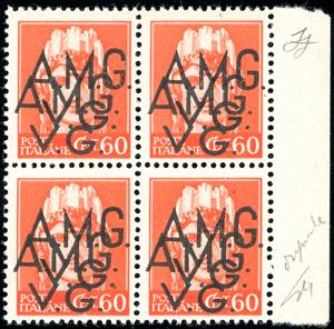 1946 - 60 cent. Imperiale, doppia ... 