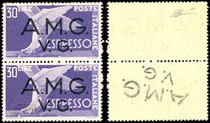 ESPRESSI 1946 - 30 lire, soprastampa ... 