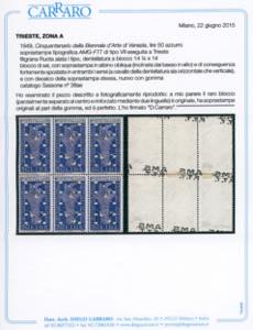 1949 - 50 lire Biennale di ... 