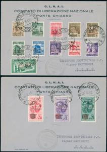 PONTE CHIASSO 1945 - Lemissione completa ... 